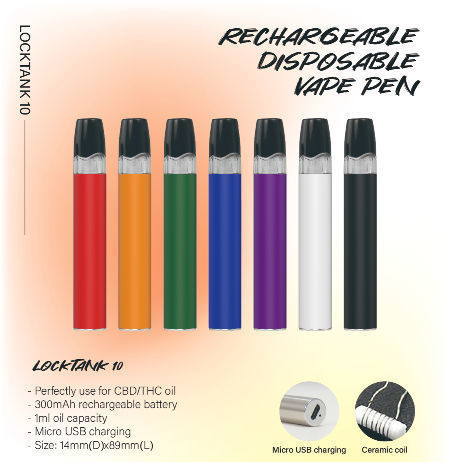 Fournisseur jetable en gros d'ODM de Cbd Vape Pen Support de nouvelle cigarette en céramique de Cbd E