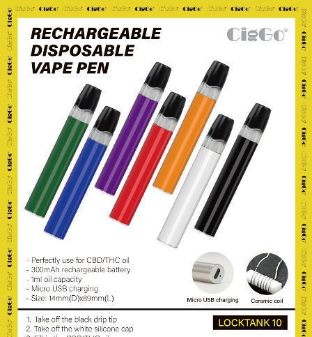 Fournisseur jetable en gros d'ODM de Cbd Vape Pen Support de nouvelle cigarette en céramique de Cbd E